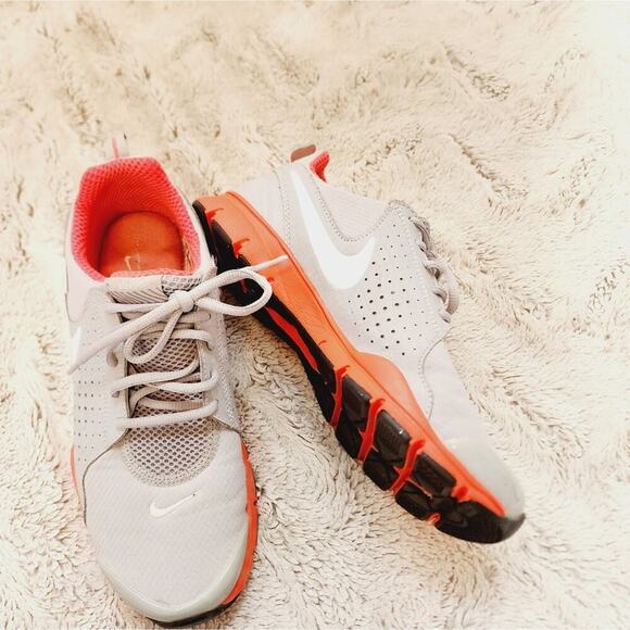 NIKE H20 REPEL GRAY ORANGE ATHLETIC SHOES SIZE 8.5 - Picture 6 of 8